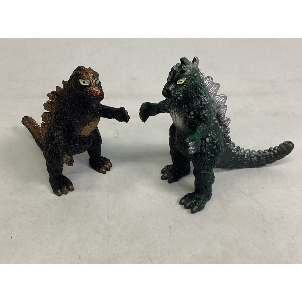 LOT Of 2 Vintage Godzilla Action Figures - NOS
